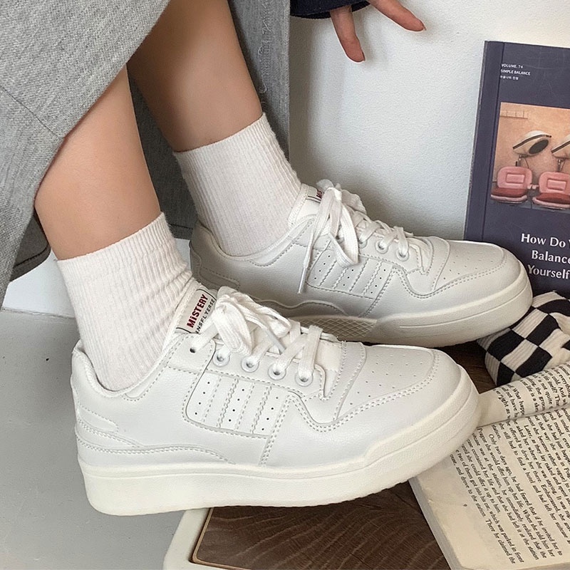 Giày Sneaker Thời Trang Phong Cách Hàn Quốc Cho Nữ