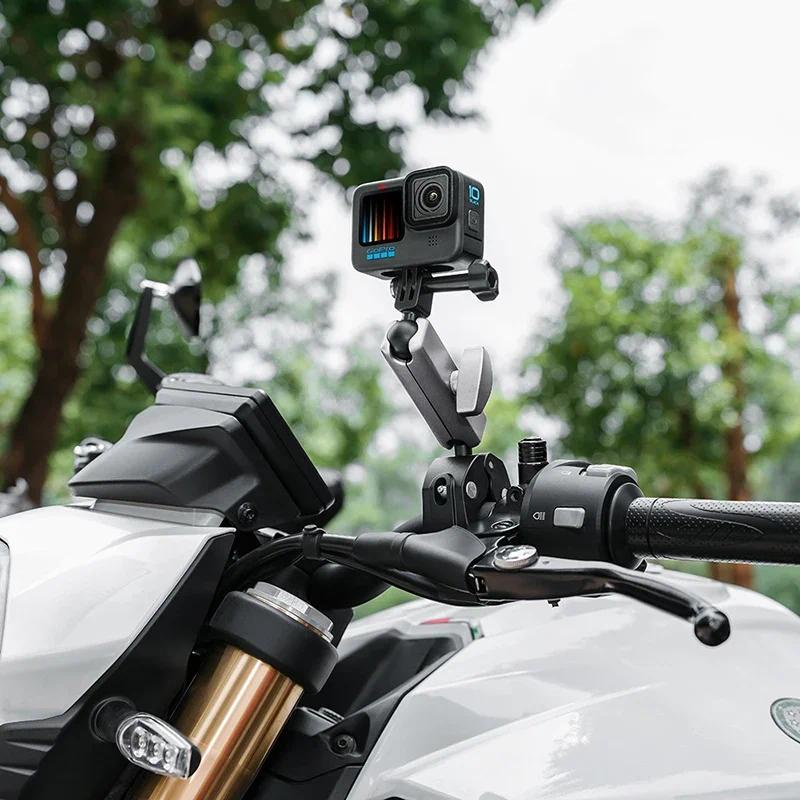 Gimbal Đế Kẹp camera Hành Động dji osmo pocket 3 / pocket 2 / gopro Gắn Tay Lái Xe Máy
