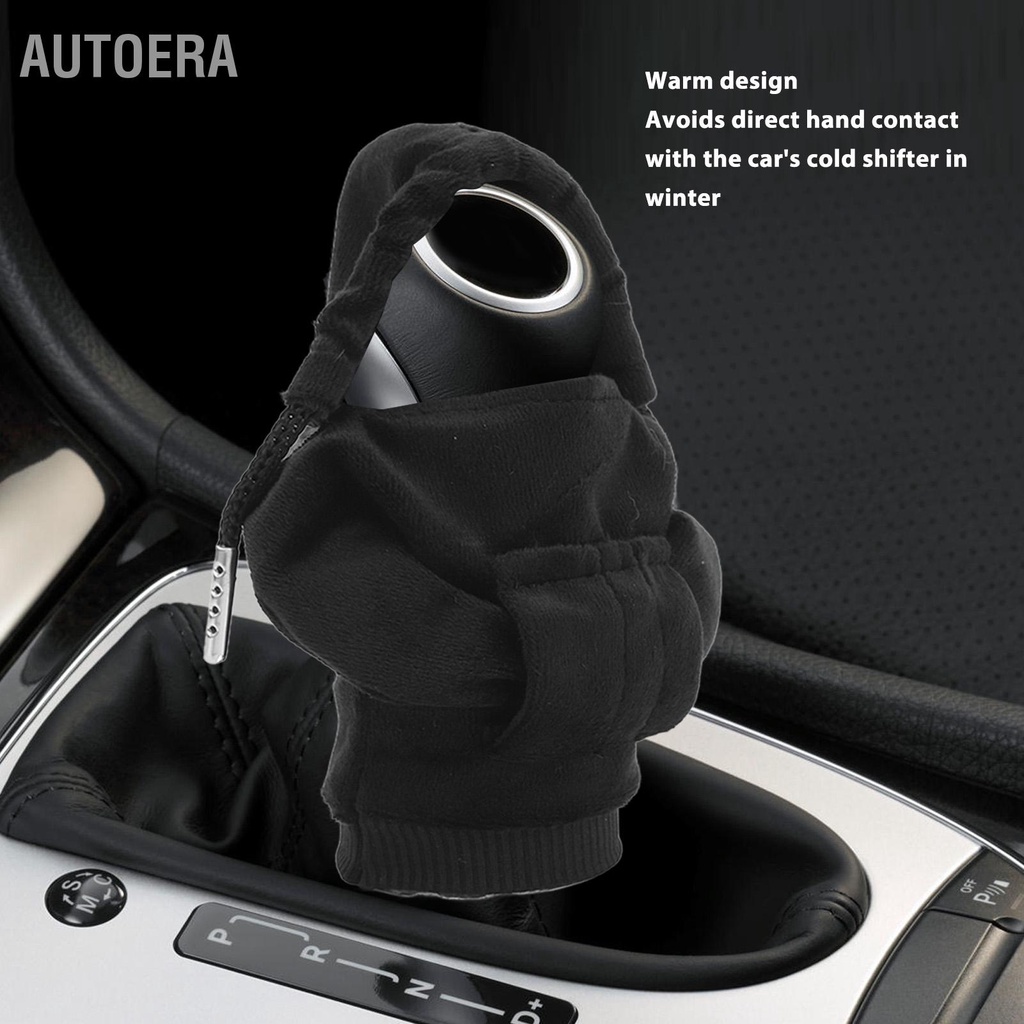 AutoERA 4.7in Gear Dịch Chuyển Bao Đa Năng Núm Vui Áo Len Ô Tô Sang Số Dính Bảo Vệ Trang Trí