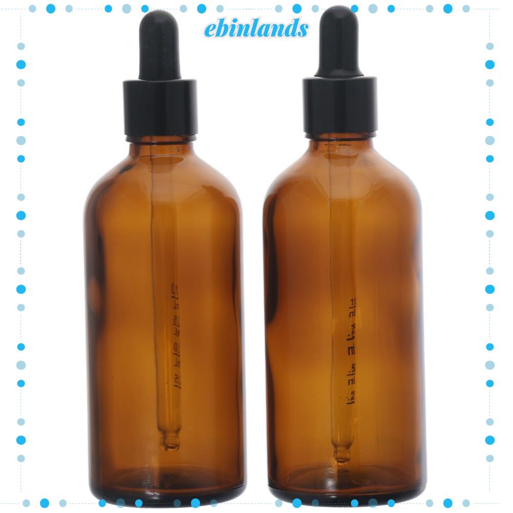2 Bình Thủy Tinh Nhỏ Giọt Hình Tròn 3.5oz