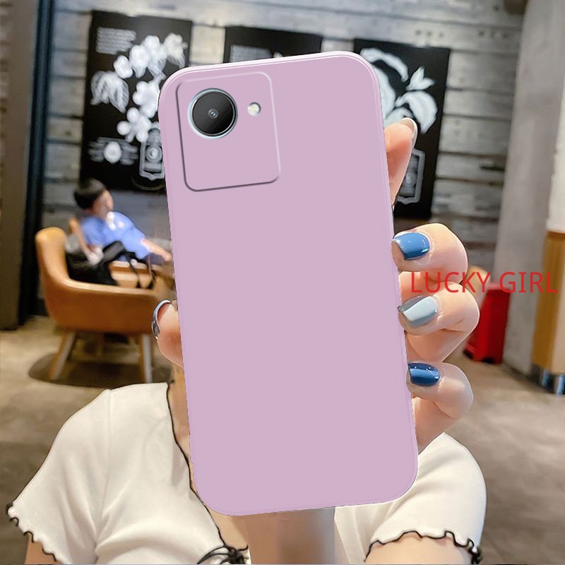 Ốp lưng Realme C30 Ốp lưng Realme C30S Ốp Điện Thoại Màu Trơn Cho realme c30 c30s realme c30 su