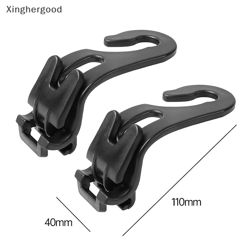 Xinghergood Set 2 Móc Treo Đồ Gắn Ghế Ngồi Xe Hơi Có Thể Gấp Gọn Thông Dụng xhg