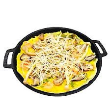 Chảo đổ bánh xèo miền trung HUỲNH ANH - Chảo chống dính ốp la trứng bán bánh mì chảo tiện dụng 22cm KNY