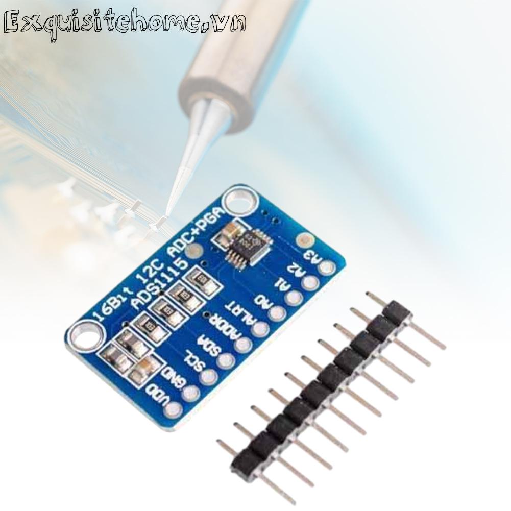 Bảng Mạch Phát Triển ads1115 16 bit adc 4 Kênh Kèm Bộ Khuếch Đại Lập Trình