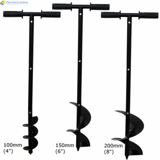 Đất Sét auger auger Hàng Rào Trái Đất Có Lỗ Bằng Tay Thiết Thực