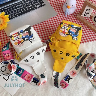 Túi Đeo Chéo Vải canvas Họa Tiết Hoạt Hình anime Độc Đáo