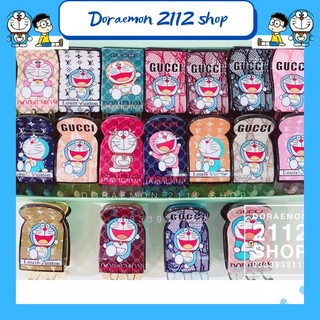 Kẹp tóc càng cua sang trọng Doraemon size nhỏ 3 RĂNG