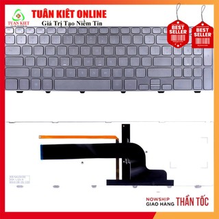 Bàn phím laptop Dell Inspiron 15-7000 15-7537 15 7000 7537 P36F KK7X9 0KK7X9 CN-0KK7X9 có đèn led