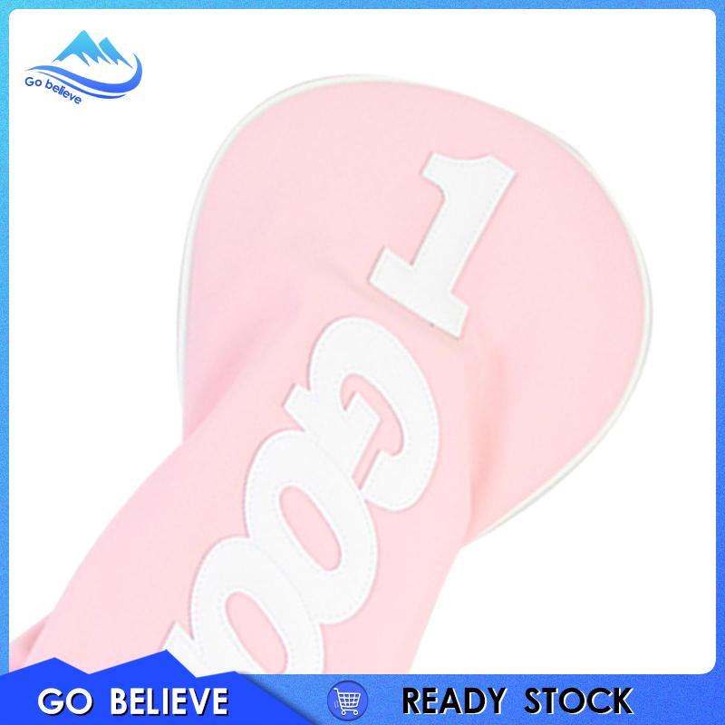 Bộ 4 Vỏ Bọc Bảo Vệ Đầu Gậy Đánh golf Bằng Gỗ Siêu Bền Tiện Dụng