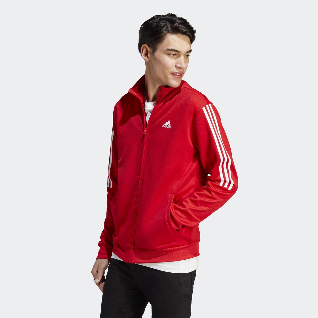 Adidas Phong cách sống Áo Track Top Tiro Suit-Up Nam Đỏ HS3300