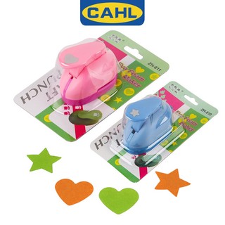 Dụng Cụ Đục Lỗ Giấy Thủ Công Hình Trái Tim / Ngôi Sao / Trái Tim Xinh Xắn
