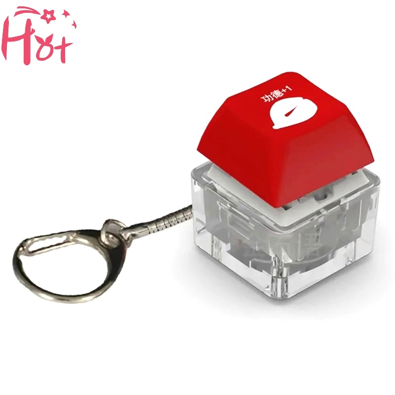 Jr Móc Khóa Đèn led merit + 1 muyu deion Nút Bàn Phím Cơ Giảm Căng Thẳng vn