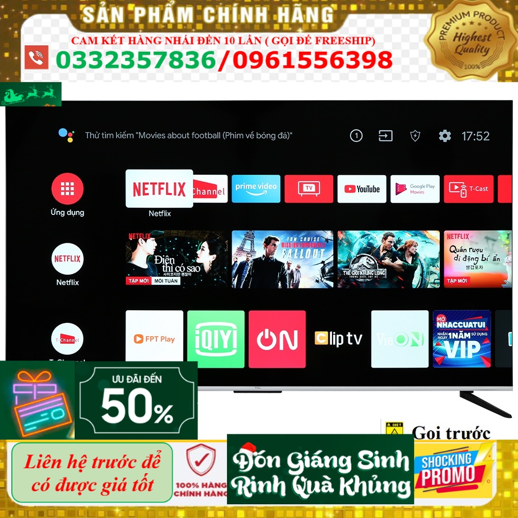 LH Android Tivi TCL 65P737 4K 65 inch