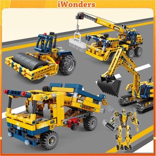 Bộ đồ chơi xây dựng giáo dục sớm cho bé