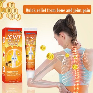  1 2 Chiếc Hbesty Nọc Ong Đầu Gối Giảm Đau Tinh Dầu Cơ Thể Khớp Rách Khum Kem Artjritis Thảo Dược Hỗ Trợ Đầu Gối 20G Bán 