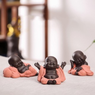 Tượng phật nhỏ nhắn bằng gốm sứ hình tượng phật di lặc di lặc phật di lặc tượng nhỏ dễ thương trang trí