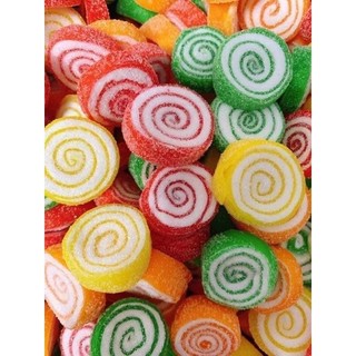 Kẹo dẻo cuộn trái cây thái lan 500gr