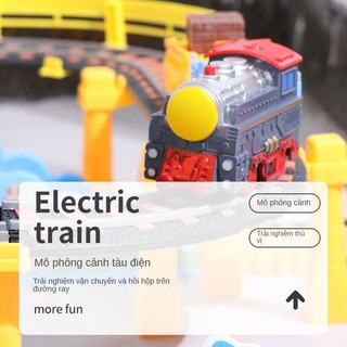 Đường Ray Xe Lửa Đồ Chơi Tốc Độ Cao Cho Bé