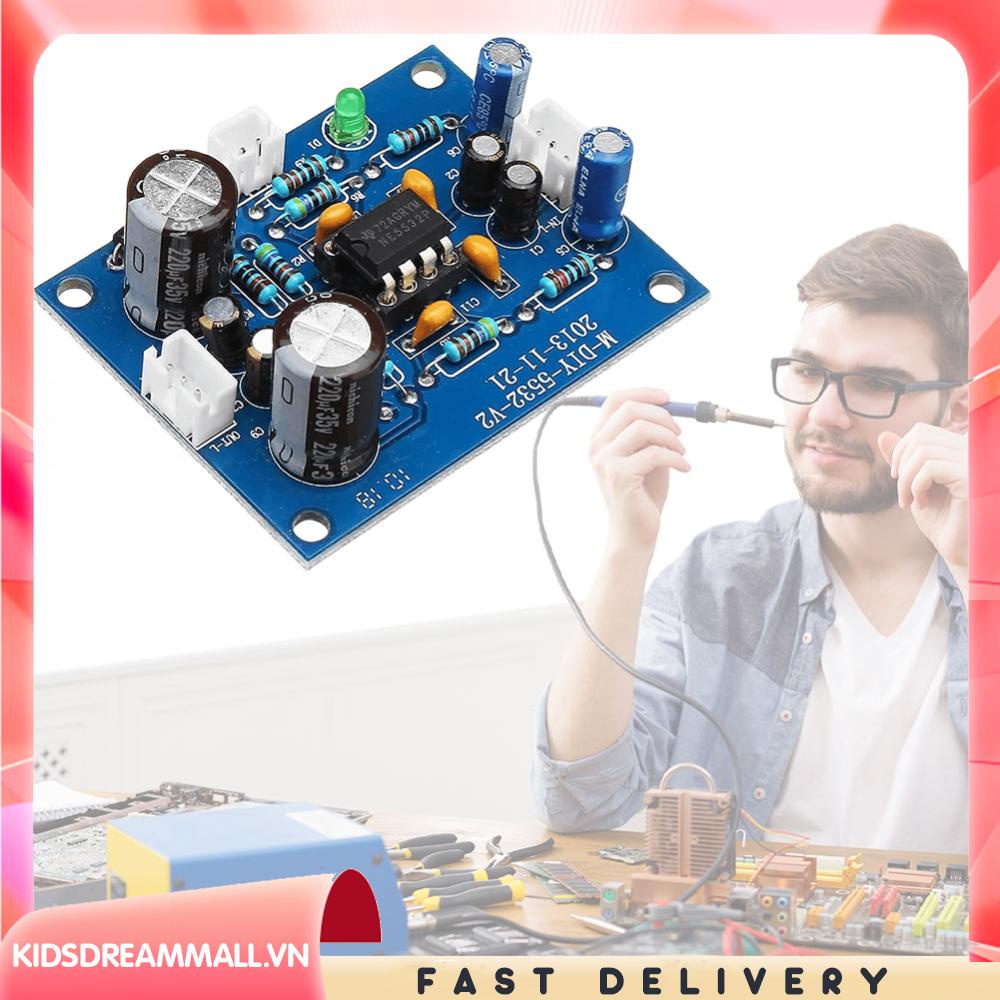 Bảng Mạch Khuếch Đại Tín Hiệu Âm Thanh hifi ne5532 op-amp