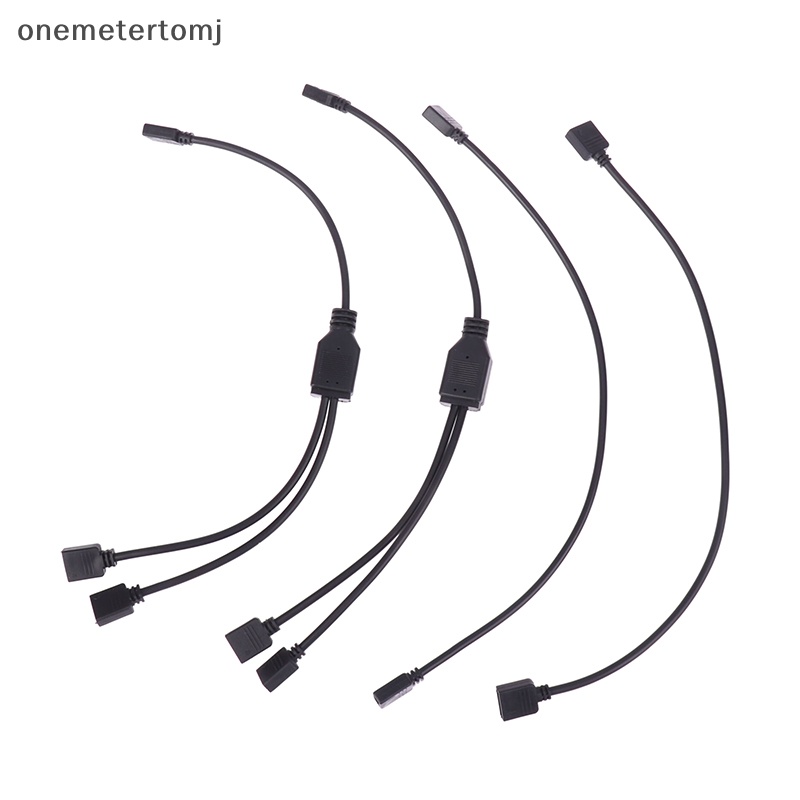 Onemetertomj Dây Cáp Nối Dài 5v 3 pin 12v 4pin argb Cho Quạt Máy Tính