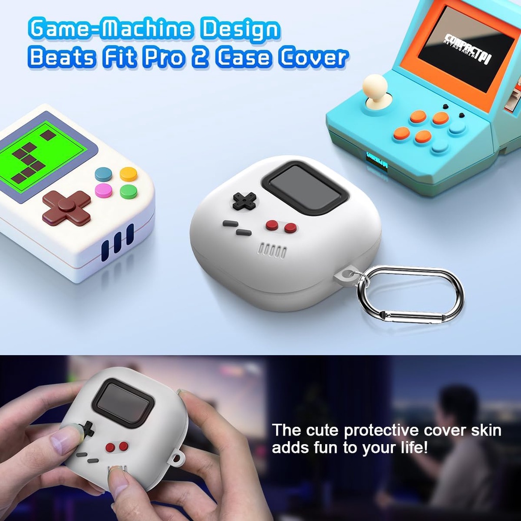 Dễ Thương Ốp Điện Thoại Silicon Hấp Thụ Sốc Cho beats fit pro 2021 beats fit pro