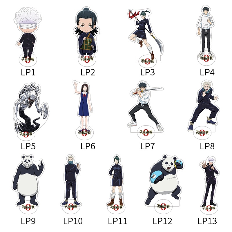 Mô Hình anime jujutsu kaisen Để Bàn Trang Trí Bằng acrylic