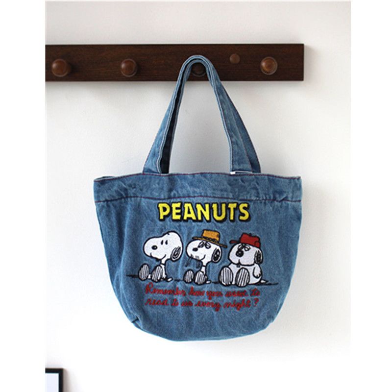 Túi Nhỏ Vuông Túi Vải Túi Denim Túi Snoopy Túi Snoopy Túi Snoopy Túi Snoopy Túi Denim