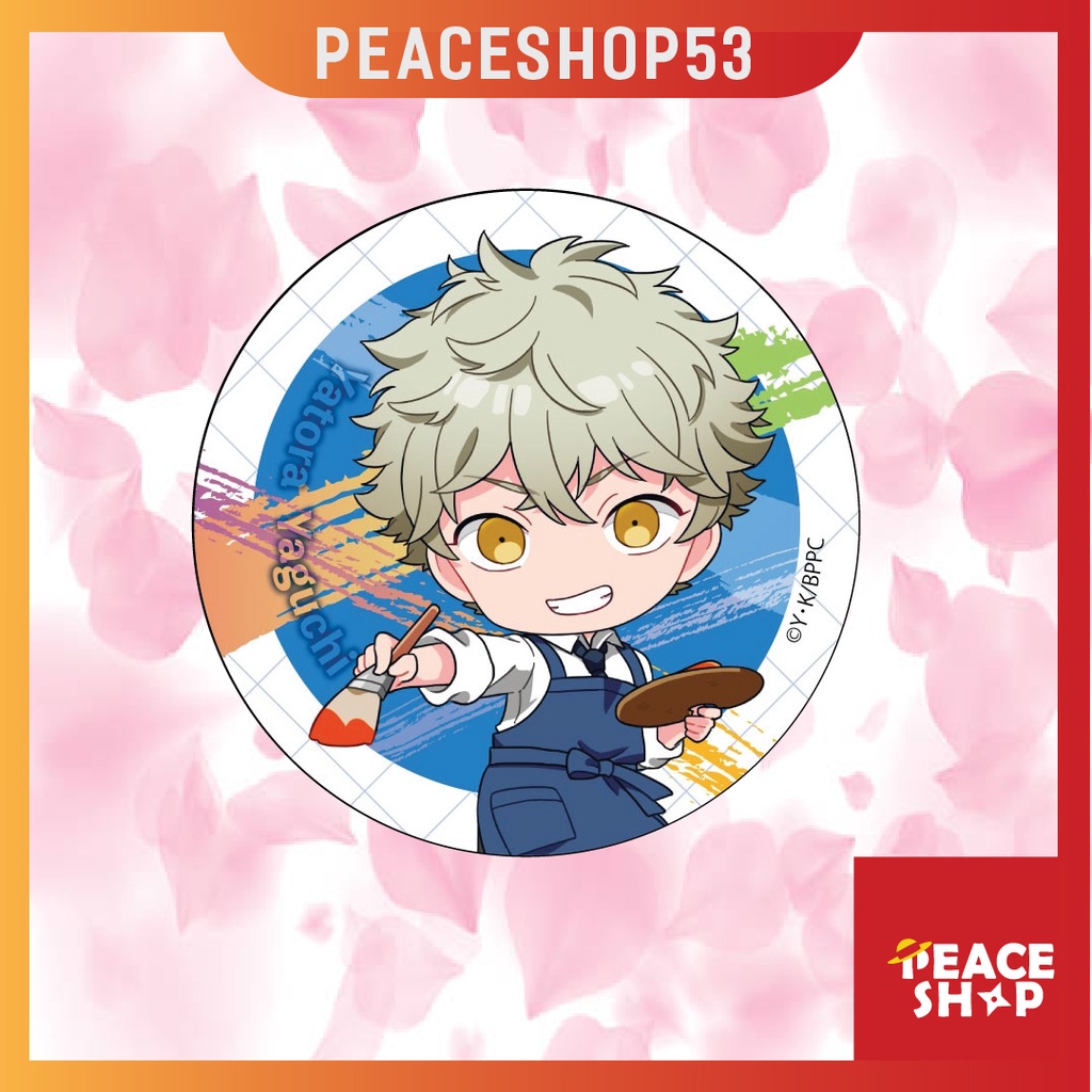 Huy hiệu Blue Period Lấp Lánh Huy Hiệu Anime Blue Period Phụ Kiện Anime Manga Ver 1 HH16