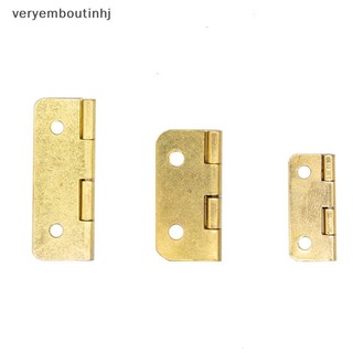 Hj set 10 hinges hinges mini bằng kim loại gắn cửa cổ điển với nội thất đinh ốc n