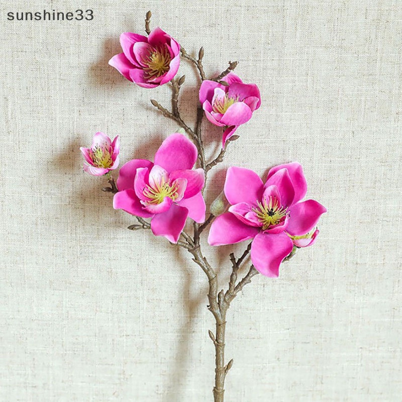 Su yulan Hoa Mộc Lan Sống Động Như Thật Mô Phỏng phalaenopsis 
 N