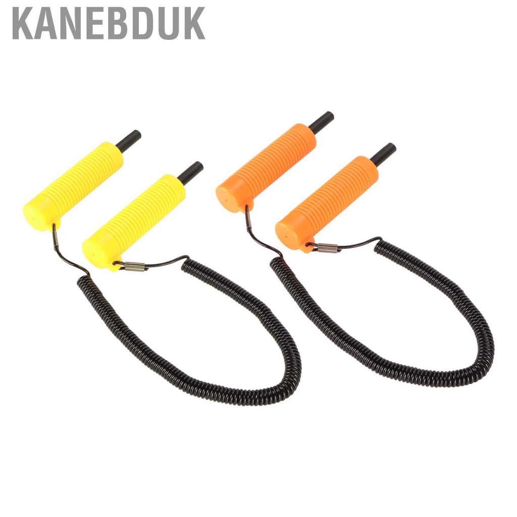 Kanebduk Retractable Ice Picks Kit Comfortable Grip Incisive Tip Awls with Whistle for Fishing Skating Emergency