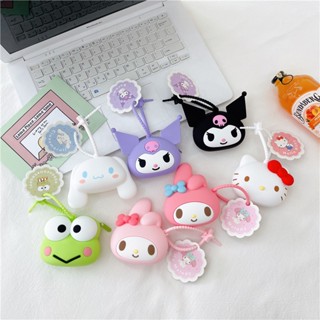 Trẻ Em Mới Silicon Nhỏ Straddle Túi Hoạt Hình kuromi Giai Điệu Cinnamoroll hello Kitty Ví Đựng Tiền Xu Ví Công Chúa Nhỏ Dễ Thương Màu Sáng Tạo Túi Xách Quà Tặng Cho Bé Gái