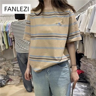 FANLEZI FANLEZI áo phông áo thun nữ thun áo Thời trang hàn quốc  Beautiful Độc đáo Thời trang Thời trang A29J22U 36Z230909