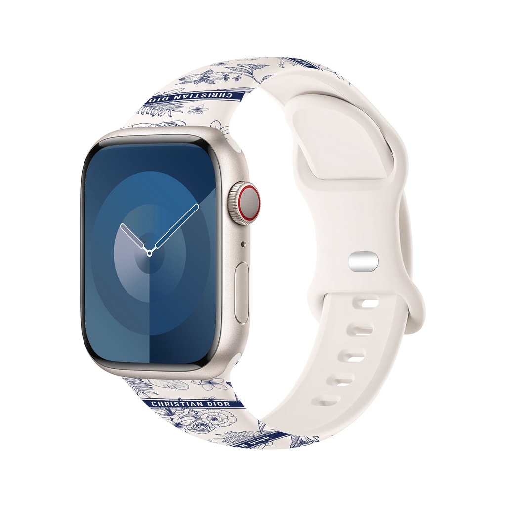 Dây Đeo Họa Tiết Hoa 2024 Cho iwatch ultra 1 / 2 band 49mm 41mm 40mm 45mm 42mm 44mm 9 / 8 / 7 / 6 / 5 / 4 / 3 / 2 / 1