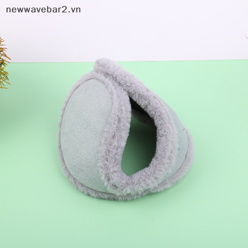 1 Chụp Tai Giữ Ấm Mùa Đông Bằng Lông Nhung Dày Dặn