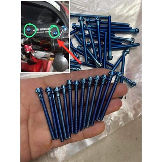 Ốc m4*40 trụ titan gr5 bắt nắp dầu tay thắng rcb