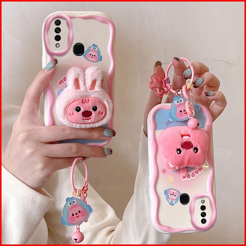 Ốp lưng Oppo A31 Ốp Điện Thoại Gắn Búp Bê Nhồi Bông Hoạt Hình Đáng Yêu Cho oppo a31 a31 2020 bbmr