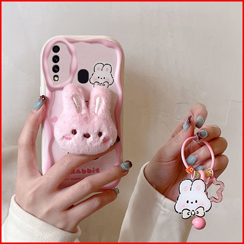 ốp lưng Samsung Galaxy A20S TPU Ốp Điện Thoại Trang Trí Thú Nhồi Bông Dễ Thương Cho Samsung Galaxy A