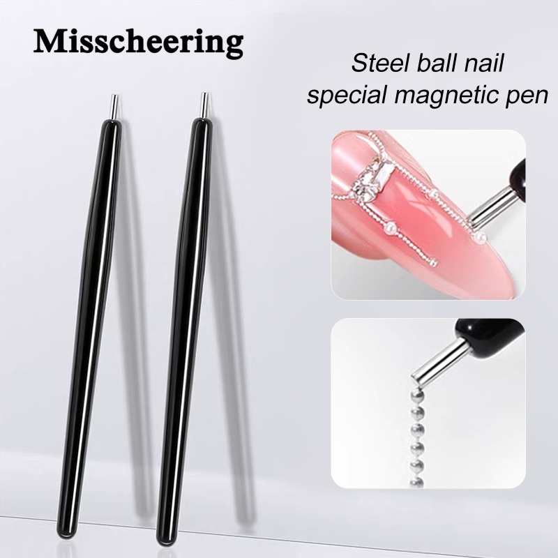 Loại Bút Từ Tính Mới Để Làm Sạch Hấp Thụ Bóng Thép. Nam Châm Độ Chính Xác Cao Dùng Cho Muối Móng Tay