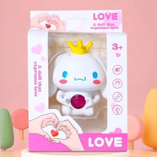 Đồ Chơi Cinnamoroll Trái Tim Phát Sáng