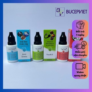 Anti Stress và Parakill - Toptop xử lý nấm trắng, ký sinh trùng và tóp bụng