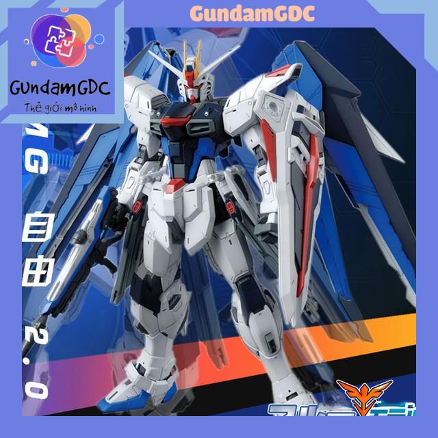 Mô Hình Lắp Ráp MG Gundam Freedom 6650 Ver 2.0 Daban (Tặng Đế Base + Decal)