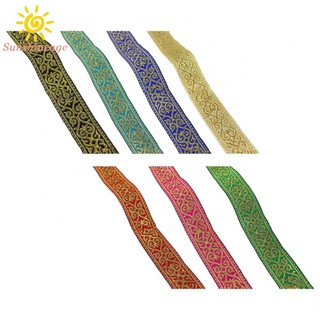 Vải Ren Lụa Jacquard 3.3cm May Rèm Trang Trí