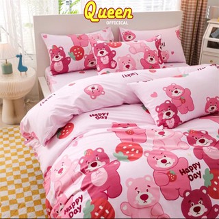 Bộ chăn ga gối, ga giường cotton poly set 4 món, 5 món m2, m6, m8, 2m2 thu đông