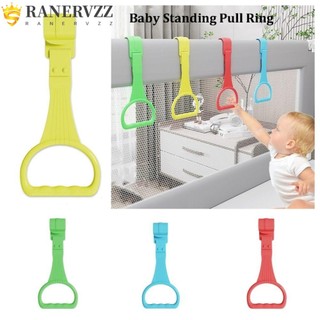 Vòng Kéo Bằng Nhựa Màu Kẹo Trọng Lượng Nhẹ Gắn Nôi Em Bé Tập Đứng