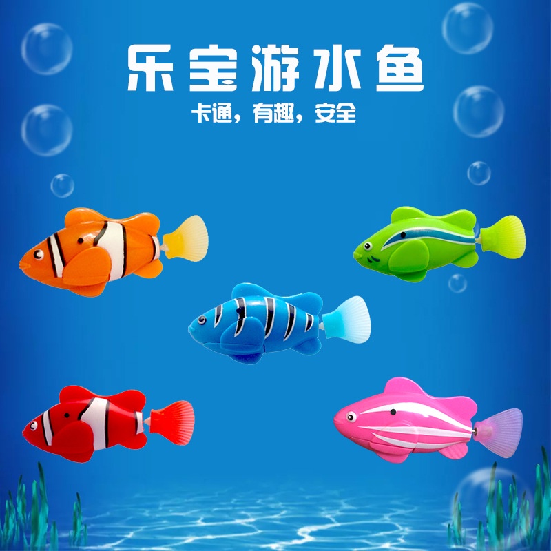 Robot robot cá đồ chơi cá bơi robo đồ chơi cá đồ chơi cá bơi đồ chơi cá di chuyển đồ chơi cá cho trẻ