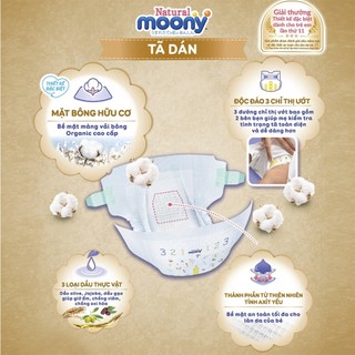 Tã dán Moony Natural size L 38 miếng - concung