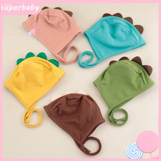 Mũ Cotton Unisex Hình Khủng Long Đáng Yêu Cho Bé