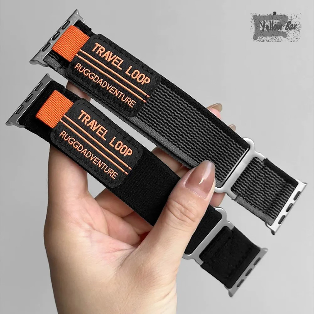 Dây Đeo Nylon Bện Thay Thế 24 / 1 / 21 Phù Hợp Với iwatchS8 Apple Watch series 8 ultra 40mm44mm45mm