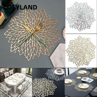 Cosyland Rỗng Pad Cách Nhiệt Thiết Kế Hoa Thảm Bát Có Thể Giặt Được